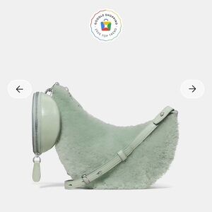 Kate Spade Duo Shearling Crossbody Bag